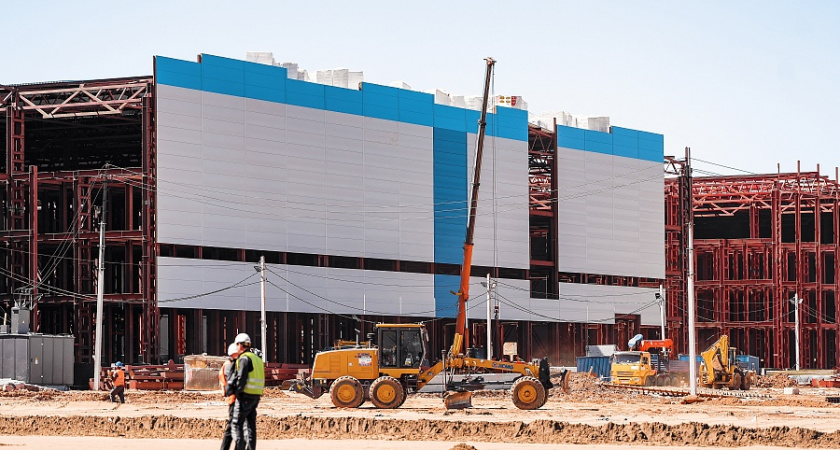 Возведение логистического комплекса в «Алабуге» выполнено на 53%