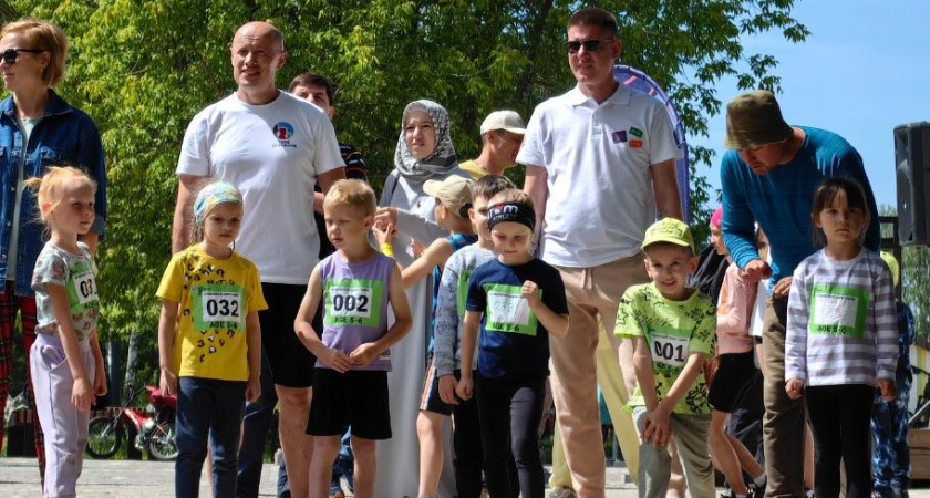 Испытания для огненных детей: в Нижнекамске прошла детская гонка с препятствиями