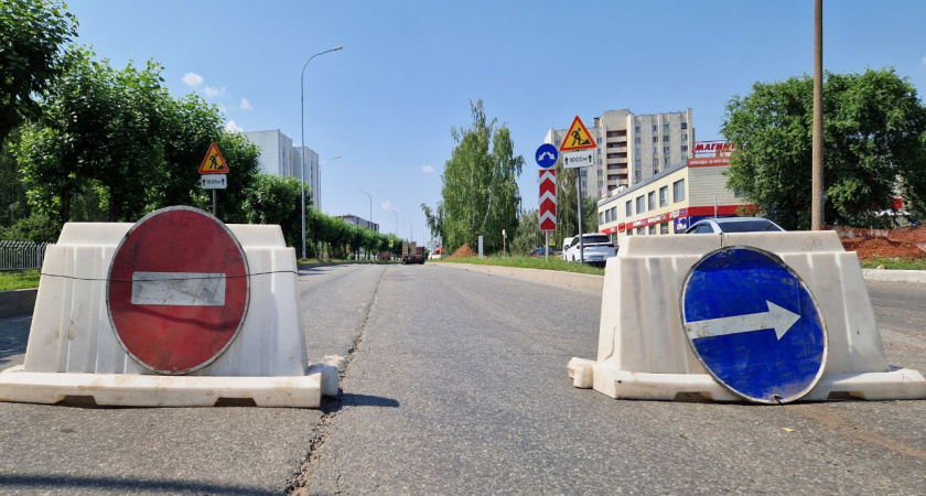 Как идет капремонт Автозаводского проспекта в Челнах (фото)