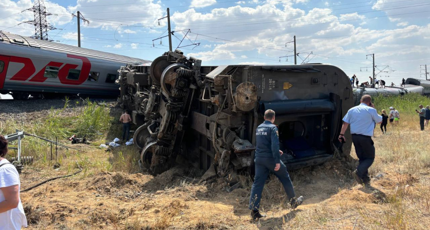 19 жителей Татарстана обратились за медпомощью после схода поезда Казань – Адлер