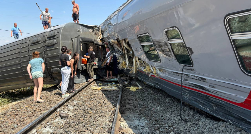 Расследованием дела о сходе с рельсов поезда Казань – Адлер займутся следователи Ростова-на-Дону