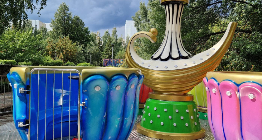 В парке Победы Челнов запускают новый аттракцион (фото)