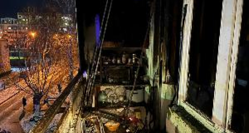 Жительница Челнов выпрыгнула с третьего этажа, спасаясь от огня