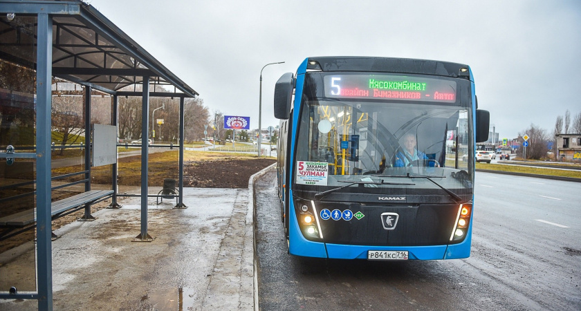 В Челнах запущен обновленный автобусный маршрут №5 (схема)