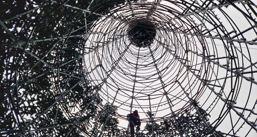 Зима близко: как преображается площадь «Азатлык» в Челнах (фото)