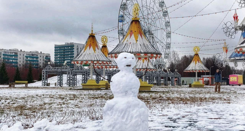 В четверг в Татарстане ожидаются мокрый снег и сильный ветер