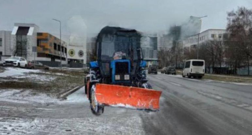 В мэрии Челнов прокомментировали отчет коммунальщиков с прифотошопленным трактором