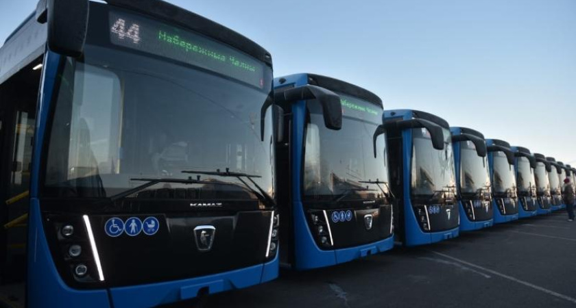 Новые автобусы вышли в Челнах на уже существующие маршруты