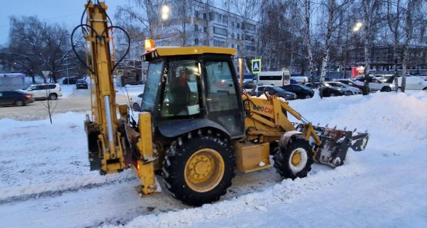 В ПАД Челнов опубликовали график уборки местных проездов в январские каникулы