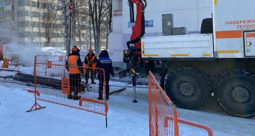 Жителям поселков ГЭС и Сидоровки в Челнах отключили отопление из-за аварии