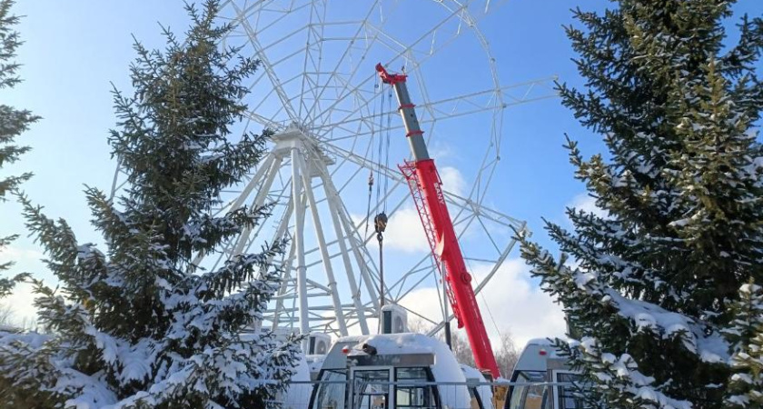 Парк Победы Челнов начали готовить к празднованию Масленицы