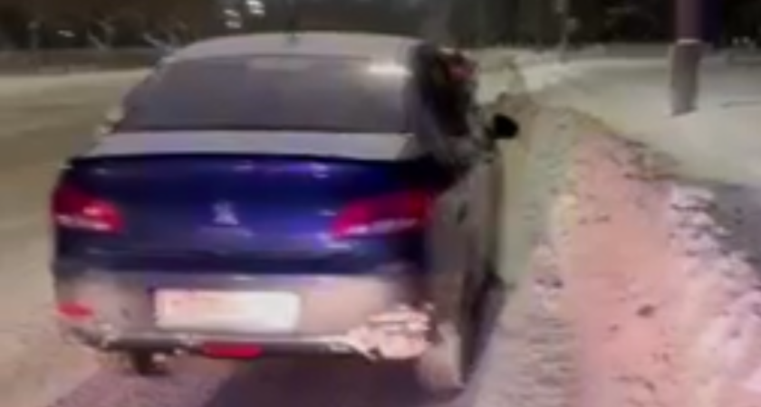 В Челнах задержали пьяного водителя, вооруженного кастетом 