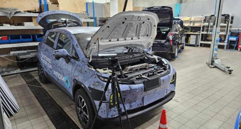 Серийное производство электромобиля «Атом» начнется в июле