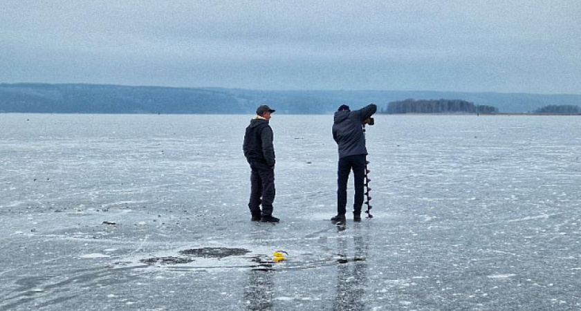 В Татарстане закрыли ледовую переправу через Волгу