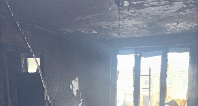 При пожаре в многоэтажке Челнов погиб мужчина