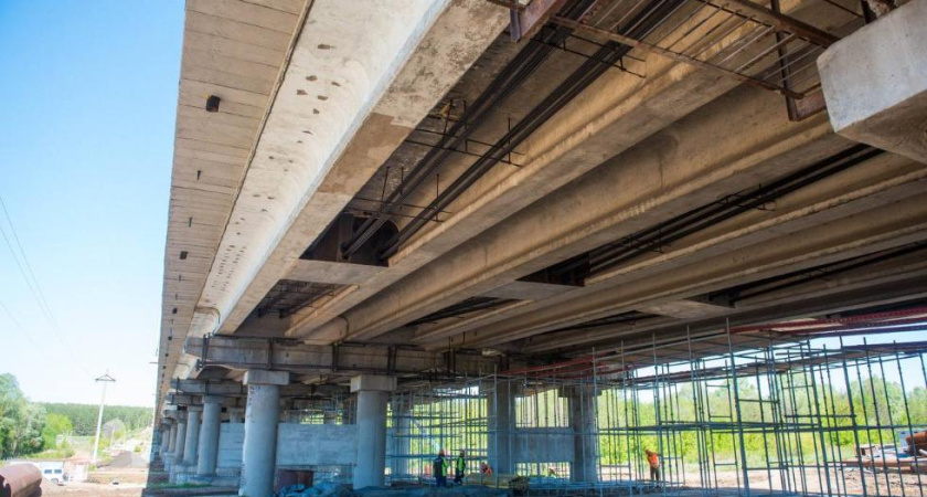 «Это хороший подарок к 400-летию Челнов»: Магдеев оценил ход ремонта Боровецкого моста