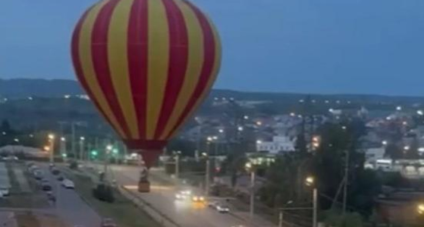 Жителя Челнов, приземлившегося на воздушном шаре в Альметьевске, снова оштрафовали