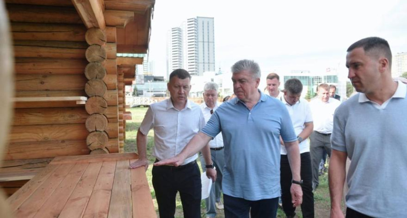 Магдеев проверил подготовку праздничных площадок к Сабантую (фото)