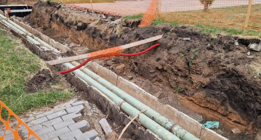 В домах Нового города досрочно подключили горячую воду