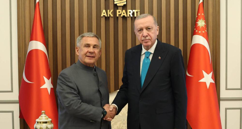 Эрдоган: больше четверти всех инвестиций Турции в Россию приходится на Татарстан