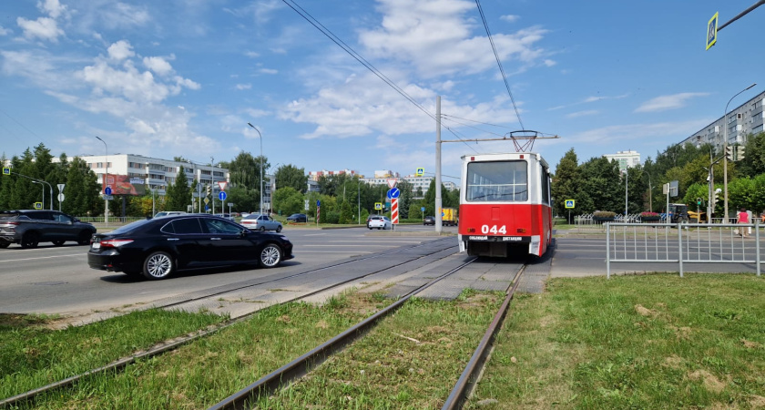 На пр. Мира в Челнах частично перекроют движение для автомобилей и полностью – для трамваев