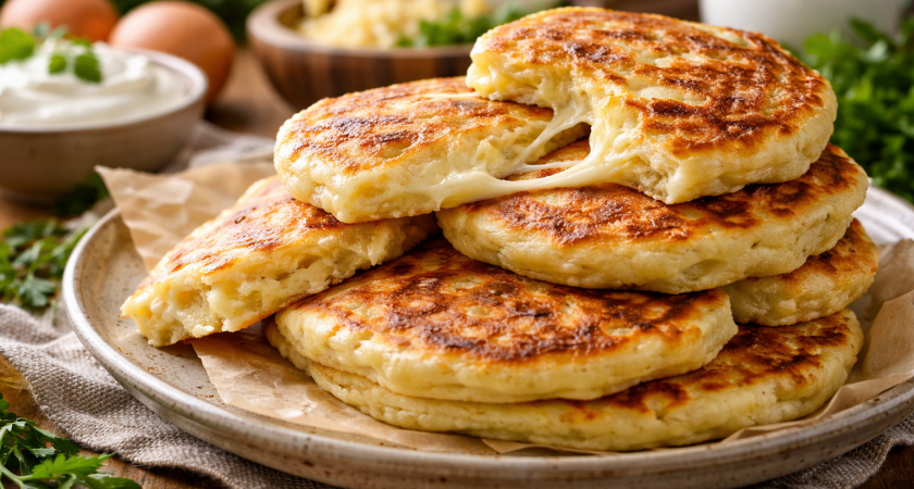 Ленивые хачапури на кефире за 10 минут — быстрый завтрак, который выручает всегда