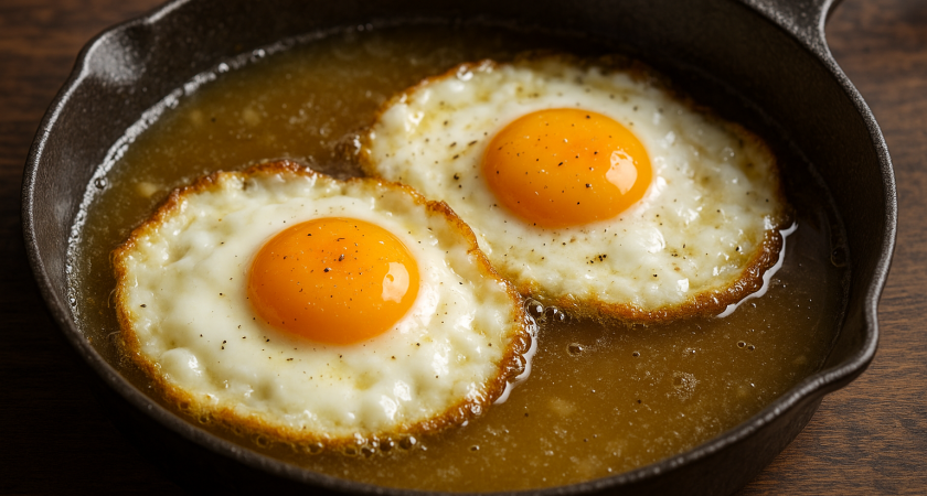 Не масло и не сало: вот на чем жарят яичницу опытные хозяйки - теперь тоже так делаю