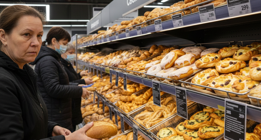 Покупала в «Магните» свежую выпечку, пока не увидела её состав и то, как другие покупатели обращаются с открытой витриной.