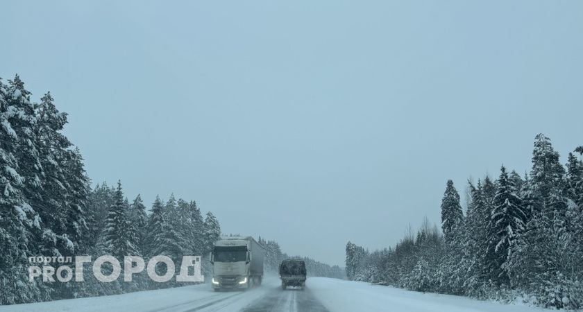 На дорогах Татарстана могут ввести ограничения из-за метели
