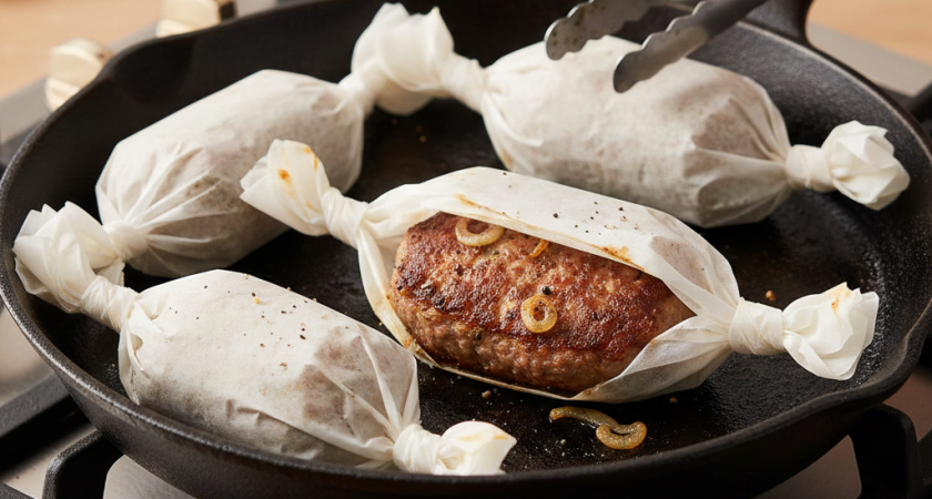 Котлеты больше не готовлю: заворачиваю фарш в бумагу и кидаю на сковородку — рецепт для ленивых хозяек