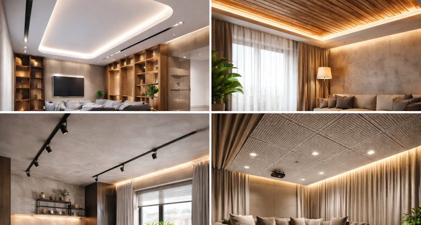 Натяжные потолки больше даром не нужны: есть 4 современных удобных замены для трендового ремонта