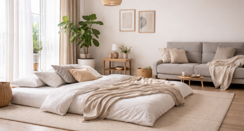 Спать на кровати больше не модно: почему всё больше людей отказываются от громоздкой мебели в пользу более гибких решений