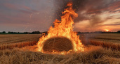 Огненный конфликт в Татарстане: мужчина сжег 80 рулонов соседского сена