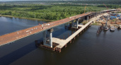 Готовность моста через Каму в обход Челнов и Нижнекамска - 75%