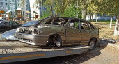 Из дворов Автозаводского района Челнов вывезли несколько брошенных автомобилей