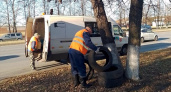 МУП ПАД призывает автомобилистов Челнов не выбрасывать старые шины