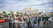 Более трех тысяч челнинцев встретили «Паровоз Победы»