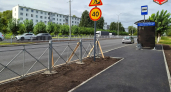 На улице Батенчука в Набережных Челнах обновили остановки и тротуары