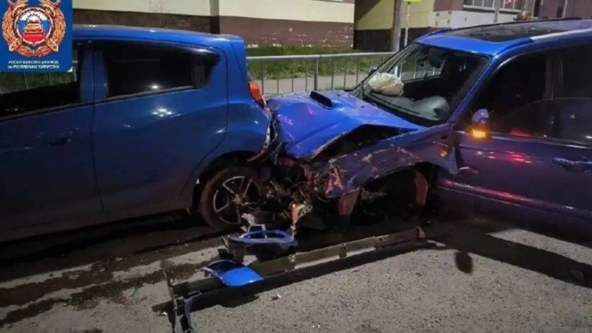 В Челнах госпитализировали мужчину после ДТП с тремя авто