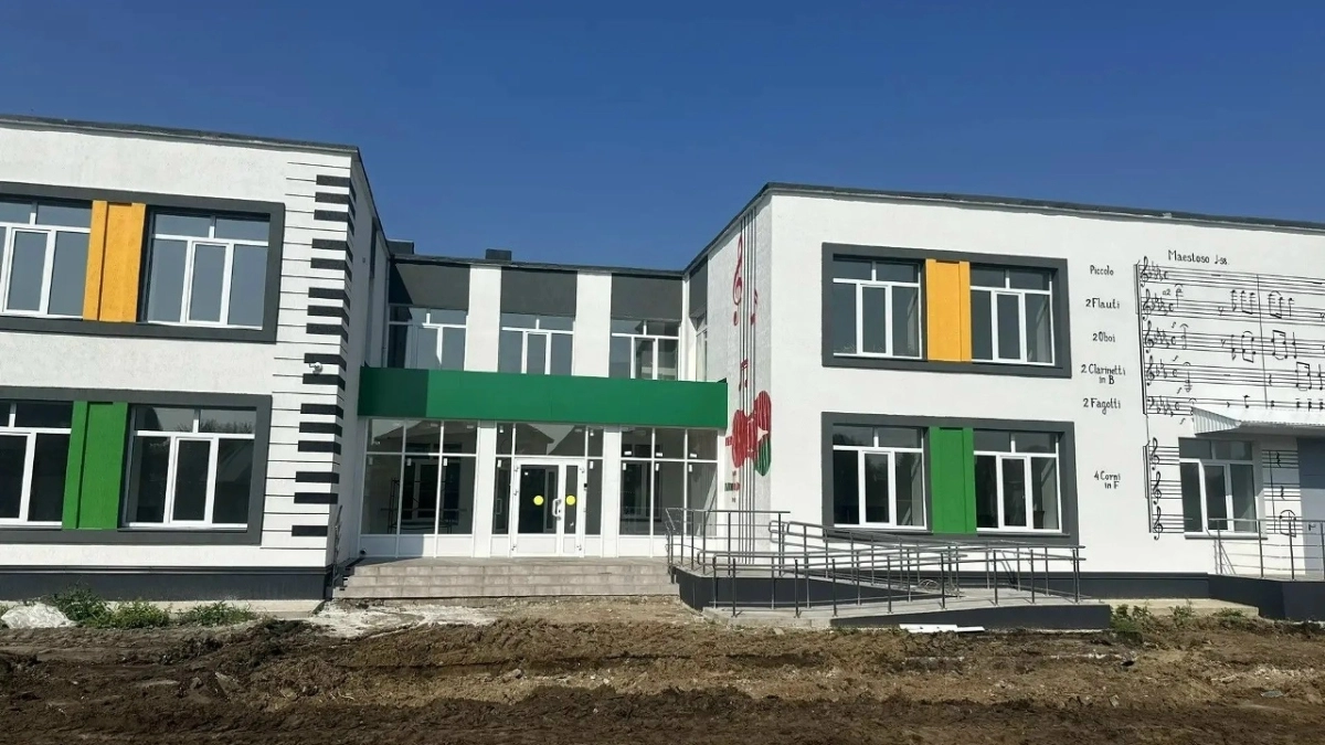 Детская музыкальная школа в Набережных Челнах готова на 95%