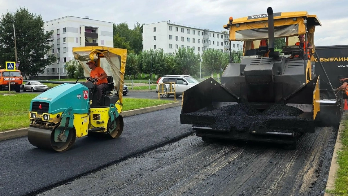 Ремонт дорог в Набережных Челнах завершится в октябре